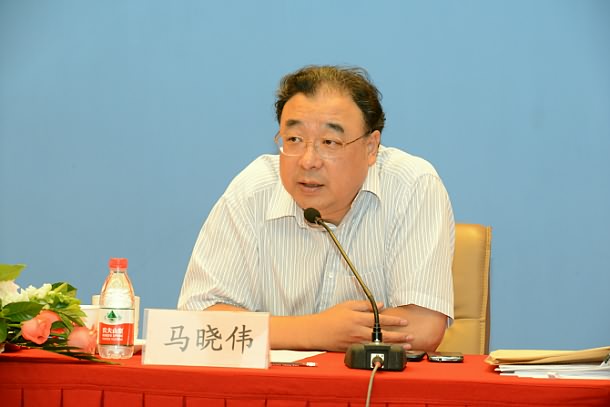 2012年万名医师支援农村卫生工程电视电话会议 马晓伟