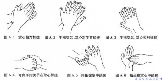 外科正确洗手法